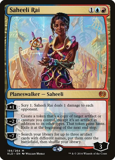 Saheeli Rai, Magic card KLD 186 — Kaladesh set