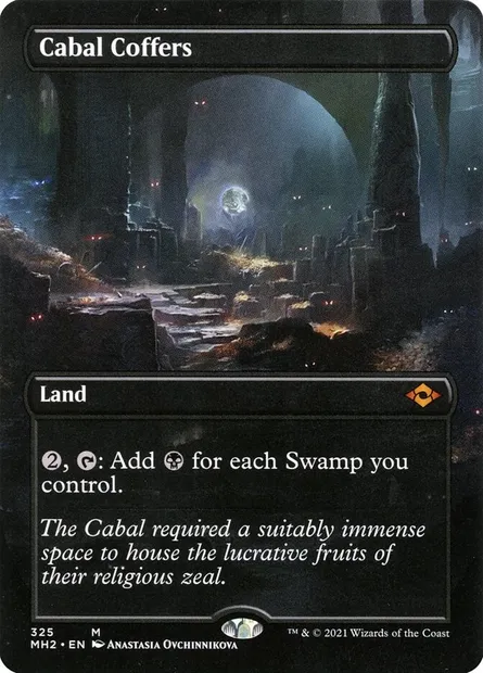 Cabal Coffers, Magic card MH2 325 — Modern Horizons 2 set