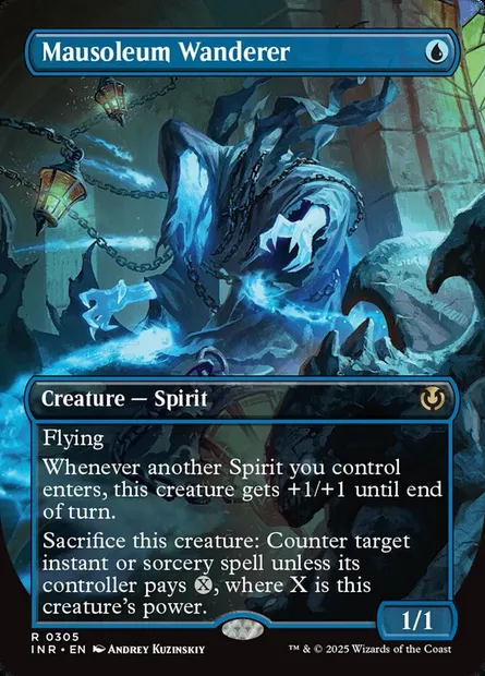 Mausoleum Wanderer, Magic card INR 305 — Innistrad Remastered set