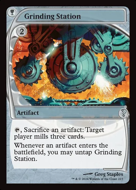 Grinding Station, Magic card MB2 223 — Mystery Booster 2 set