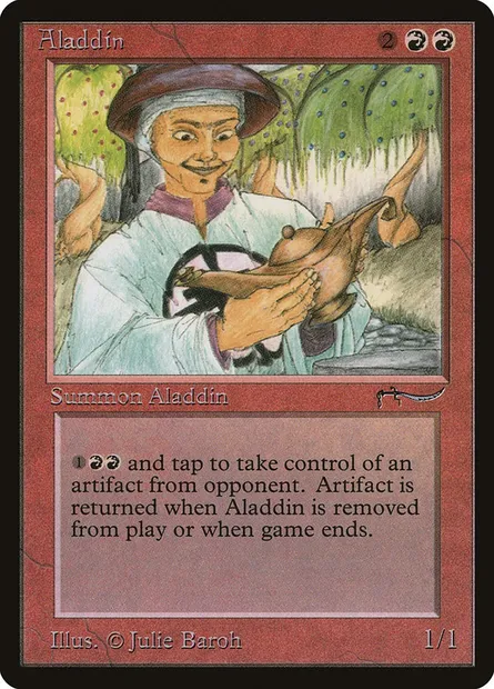 Aladdin, Magic card ARN 34 — Arabian Nights set