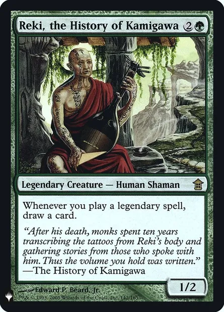 Reki, l'Histoire de Kamigawa, carte Magic PLST SOK-142 — extension The List