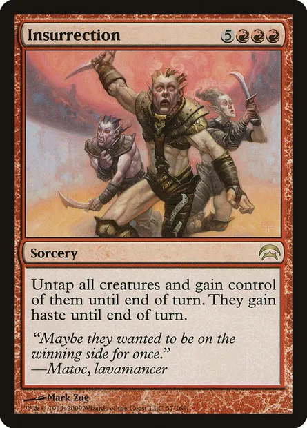 Insurrection, Magic card HOP 57 — Planechase set