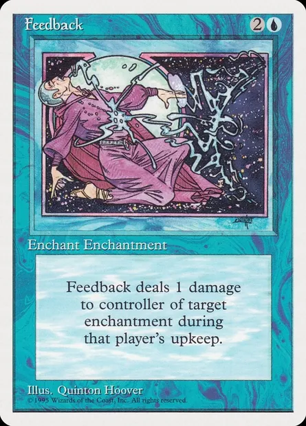 Feedback, Magic card RQS 9 — Rivals Quick Start Set set