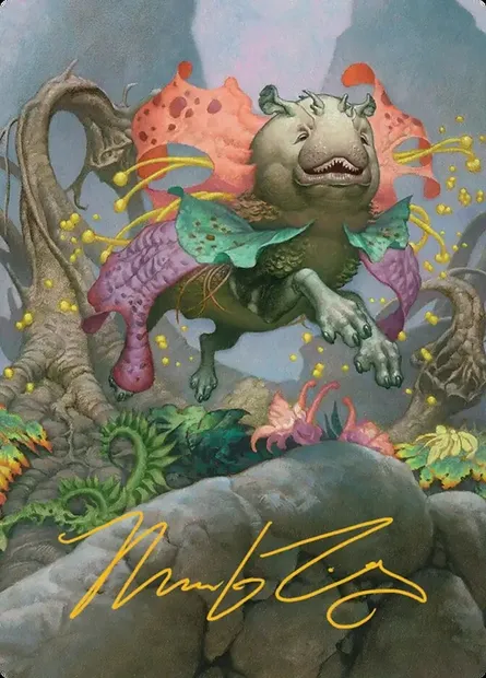 Vibrance // Vibrance, Magic card AECL 36 — Lorwyn Eclipsed Art Series set