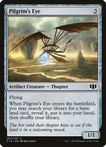 Pilgrim's Eye, Magic card C14 262 — Commander 2014 set