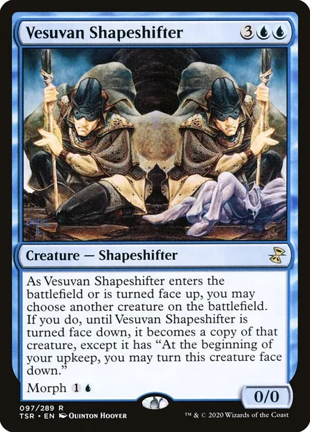 Vesuvan Shapeshifter, Magic card TSR 97 — Time Spiral Remastered set