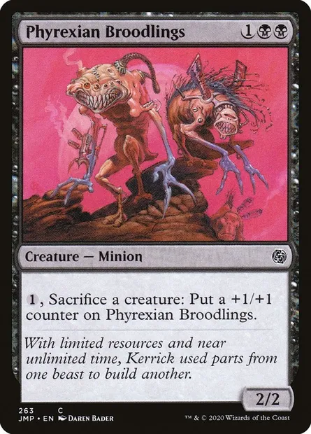 Phyrexian Broodlings, Magic card JMP 263 — Jumpstart set