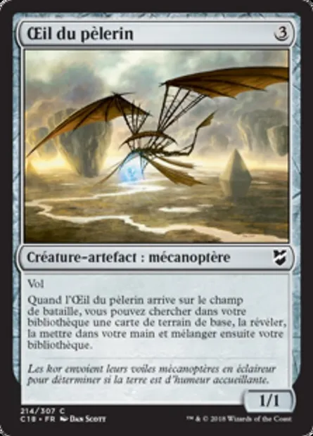 Œil du pèlerin, carte Magic C18 214 — extension Commander 2018