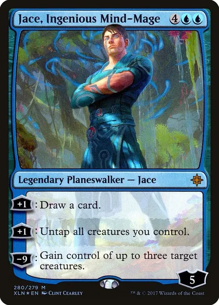 Jace, Ingenious Mind-Mage, Magic card XLN 280 — Ixalan set