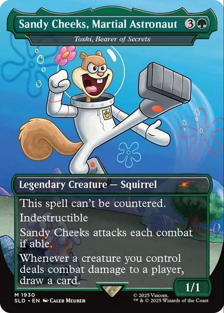 Toski, Bearer of Secrets, Magic card SLD 1930 — Secret Lair Drop set