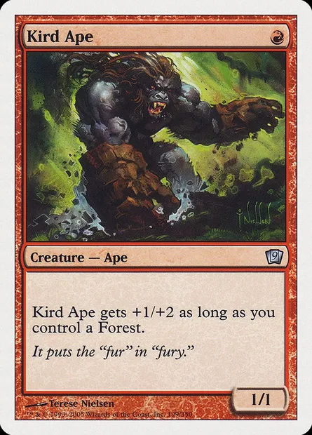 Kird Ape, Magic card 9ED 199 — Ninth Edition set
