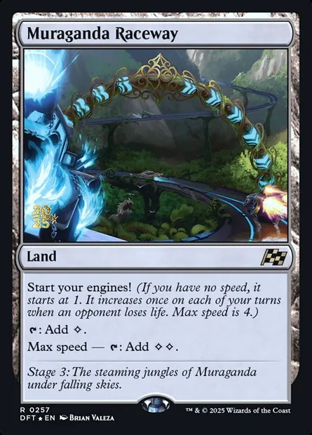 Muraganda Raceway, Magic card PDFT 257s — Aetherdrift Promos set