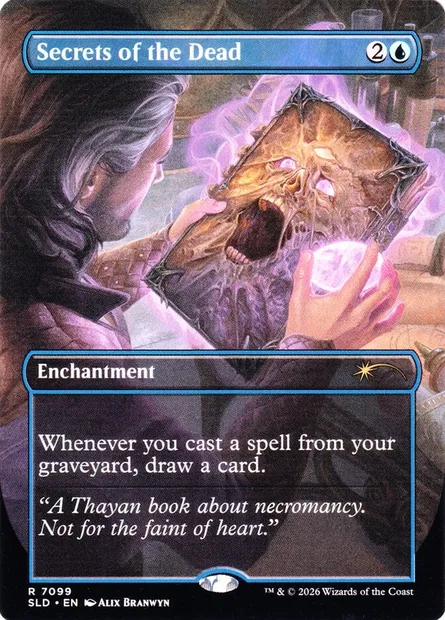 Secrets of the Dead, Magic card SLD 7099 — Secret Lair Drop set