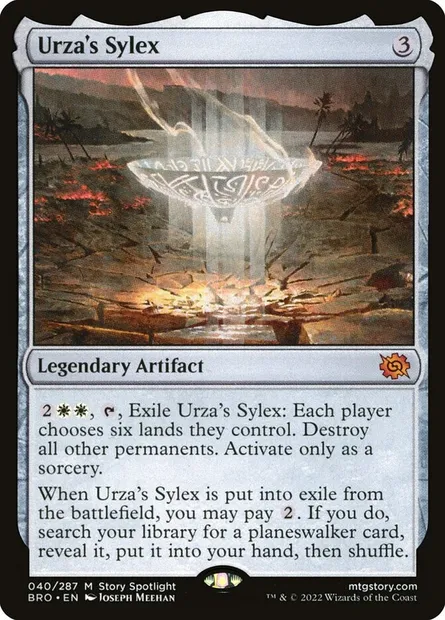 Urza's Sylex, Magic card BRO 40 — The Brothers' War set