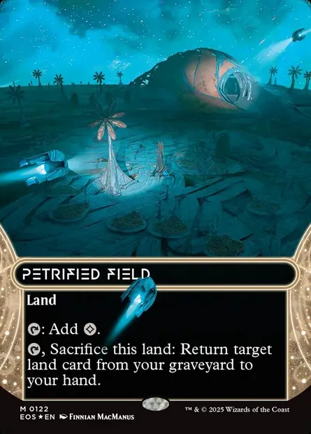 Petrified Field, Magic card EOS 122 — Edge of Eternities: Stellar Sights set