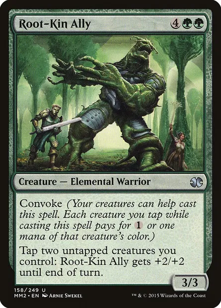 Root-Kin Ally, Magic card MM2 158 — Modern Masters 2015 set