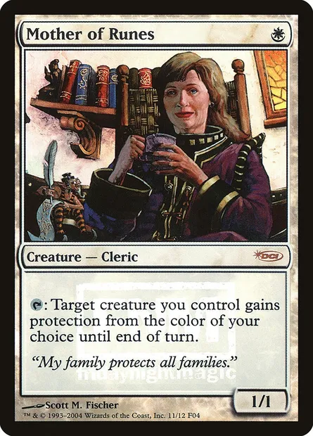 Mother of Runes, Magic card F04 11 — Friday Night Magic 2004 set