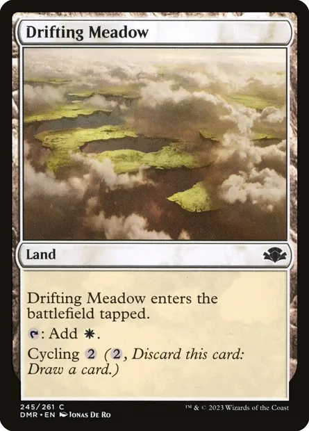 Drifting Meadow, Magic card DMR 245 — Dominaria Remastered set