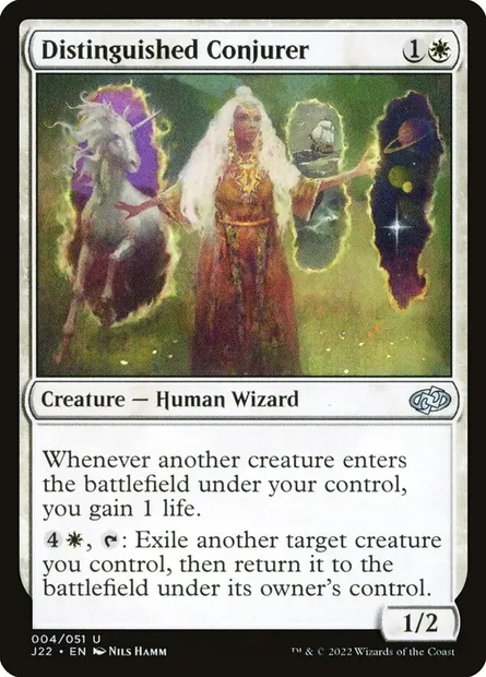 Distinguished Conjurer, Magic card J22 4 — Jumpstart 2022 set