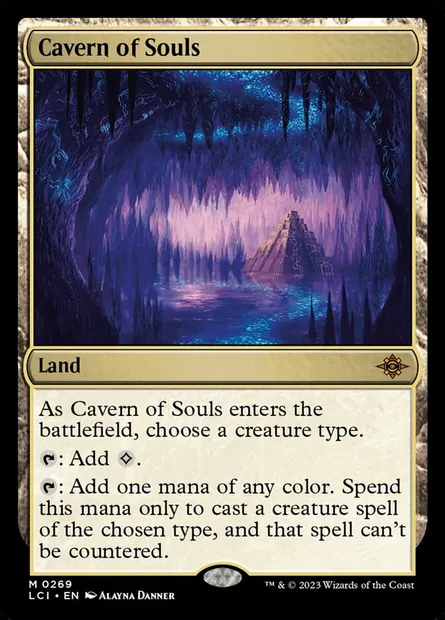 Cavern of Souls, Magic card LCI 269 — The Lost Caverns of Ixalan set