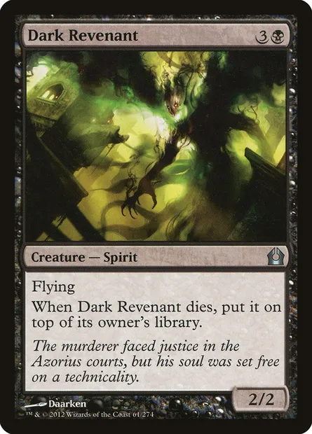 Dark Revenant, Magic card RTR 61 — Return to Ravnica set