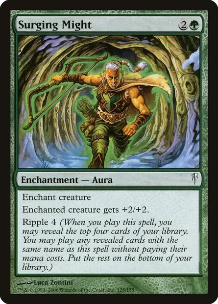 Surging Might, Magic card CSP 125 — Coldsnap set