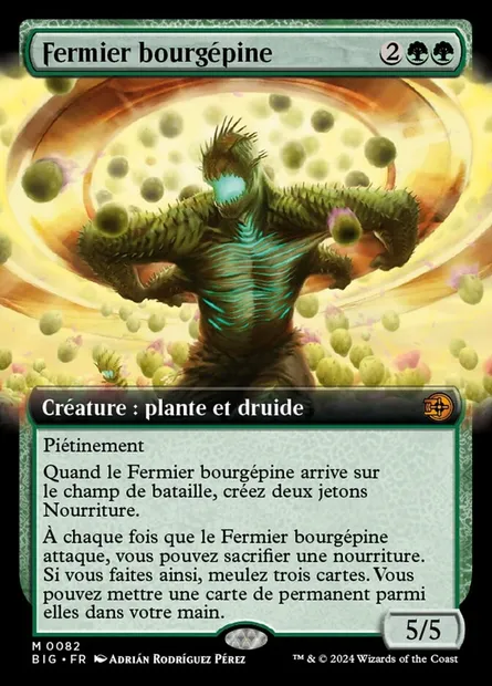 Fermier bourgépine, carte Magic BIG 82 — extension The Big Score