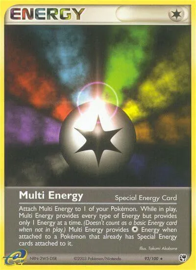 Multi Energy, Pokémon card SS 93 — Sandstorm set