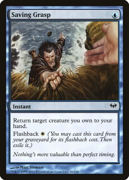 Saving Grasp, Magic card DKA 46 — Dark Ascension set