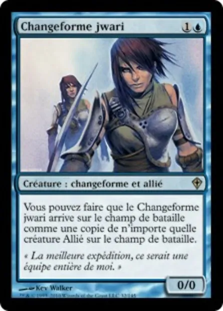 Changeforme jwari, carte Magic WWK 32 — extension Worldwake