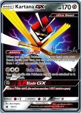 Katagami GX, carte Pokémon WCD18 070 — extension World Championship Decks 2018
