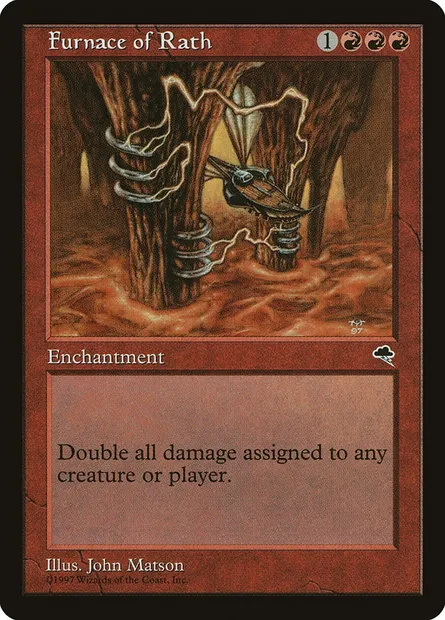 Furnace of Rath, Magic card TMP 177 — Tempest set