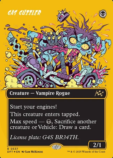 Gas Guzzler, Magic card DFT 537 — Aetherdrift set
