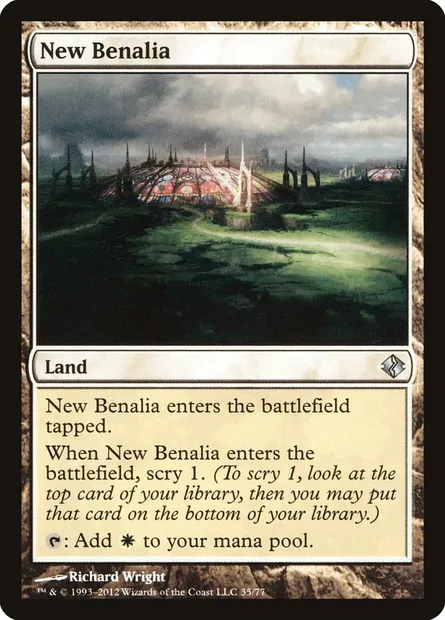 New Benalia, Magic card DDI 35 — Duel Decks: Venser vs. Koth set