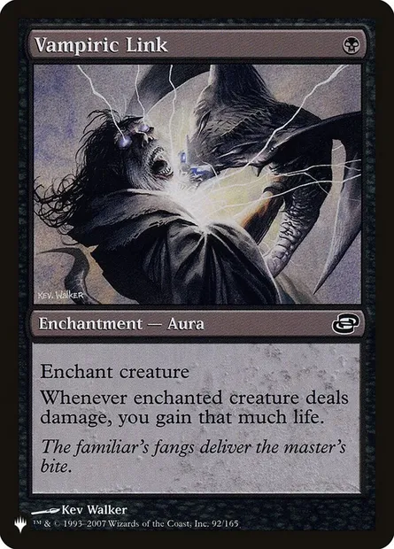 Vampiric Link, Magic card PLST PLC-92 — The List set
