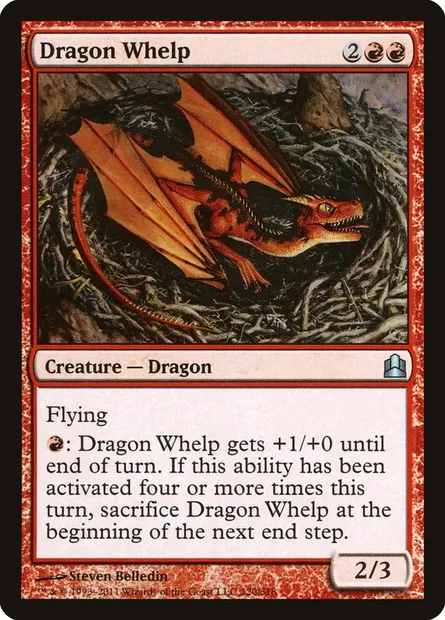 Dragon Whelp, Magic card CMD 120 — Commander 2011 set