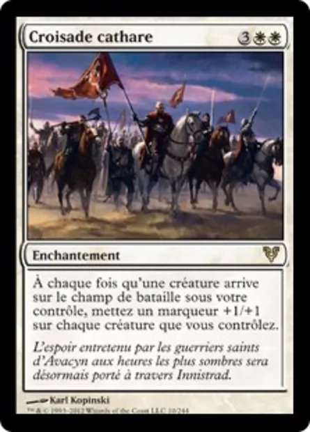 Croisade cathare, carte Magic AVR 10 — extension Avacyn ressuscitée