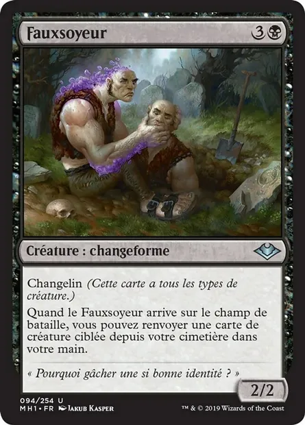 Fauxsoyeur, carte Magic MH1 94 — extension Horizons du Modern