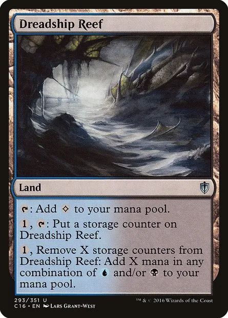 Dreadship Reef, Magic card C16 293 — Commander 2016 set
