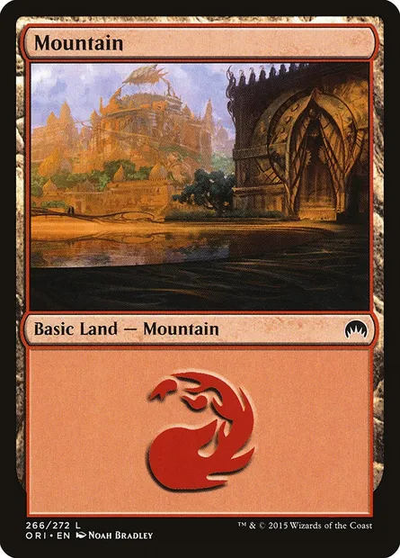 Mountain, Magic card ORI 266 — Magic Origins set