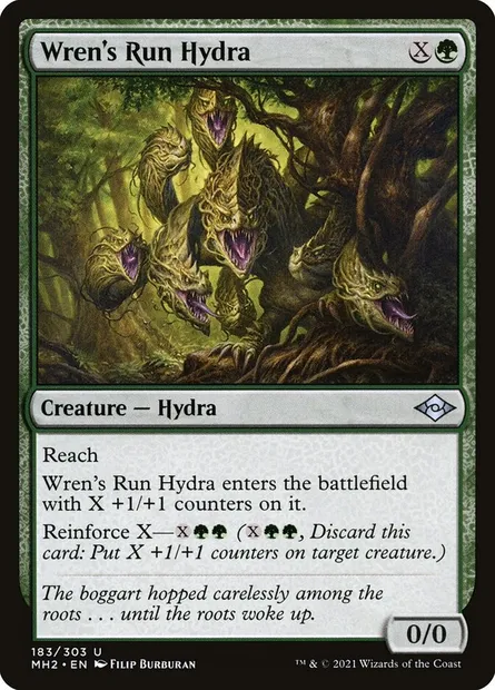 Wren's Run Hydra, Magic card MH2 183 — Modern Horizons 2 set
