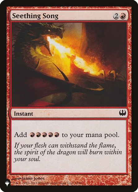 Seething Song, Magic card PLST DDG-70 — The List set