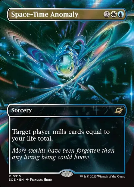 Space-Time Anomaly, Magic card EOE 315 — Edge of Eternities set