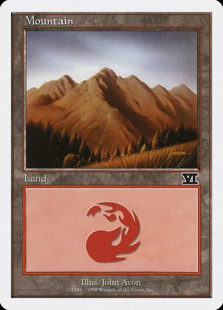 Montagne, carte Magic BRB 119 — extension Battle Royale Box Set