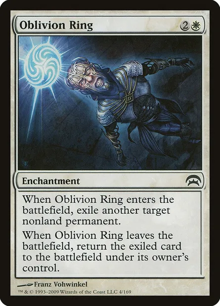 Oblivion Ring, Magic card HOP 4 — Planechase set