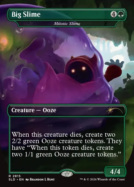 Mitotic Slime, Magic card SLD 2815 — Secret Lair Drop set