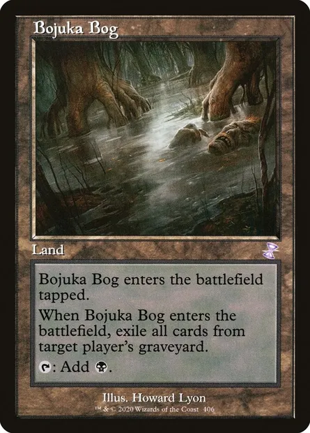 Bojuka Bog, Magic card TSR 406 — Time Spiral Remastered set
