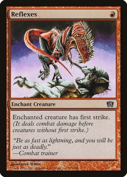 Reflexes, Magic card 8ED 213★ — Eighth Edition set