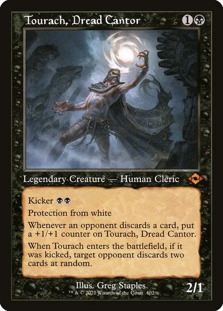 Tourach, Dread Cantor, Magic card MH2 402 — Modern Horizons 2 set